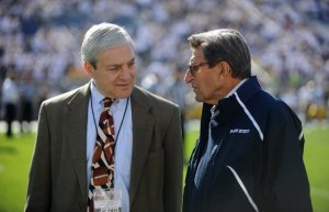 Graham Spanier and Joe Paterno