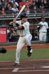 Buster Posey at bat