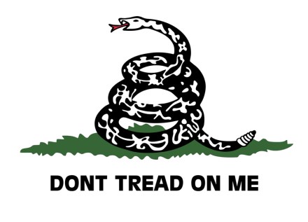 Don't Tread On Me cartoon