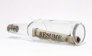Resume inside a bottle.