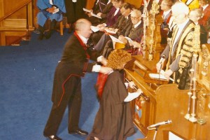 Me, at my St. Andrews Graduation