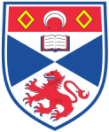The University of St. Andrews coat of arms