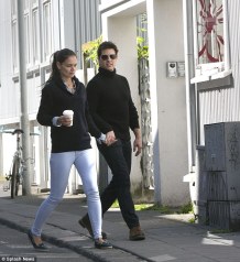 Walking hand-in-hand Tom Cruise and wife Katie Holmes are pictured walking through the streets of Reykjavic in what is believed to be the last photograph of the couple together. Holmes filed for divorce two weeks later.
