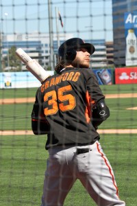 SF Giants shortstop Brandon Crawford
