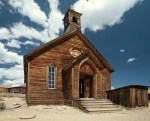 The church at Bodie California State Park.