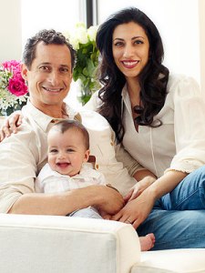 Anthony Weiner and Huma Abedine, People Magazine, 2012